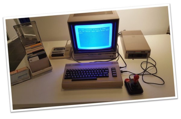 C64 im Computermuseum Oldenburger